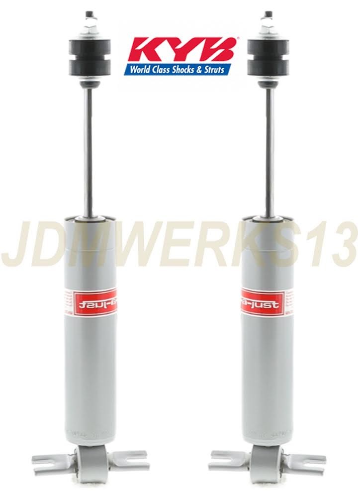 KYB 2 FRONT Heavy Duty Monotube Upgrade SHOCKS SERIES 62 CADILLAC 56 1957 57