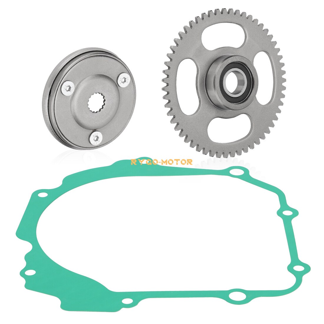Starter Clutch Kit For Yamaha Breeze 125 89-04 Grizzly 125 04-13 Starter Clutch Kit For Yamaha Breeze 125 89-04 Grizzly 125 04-13