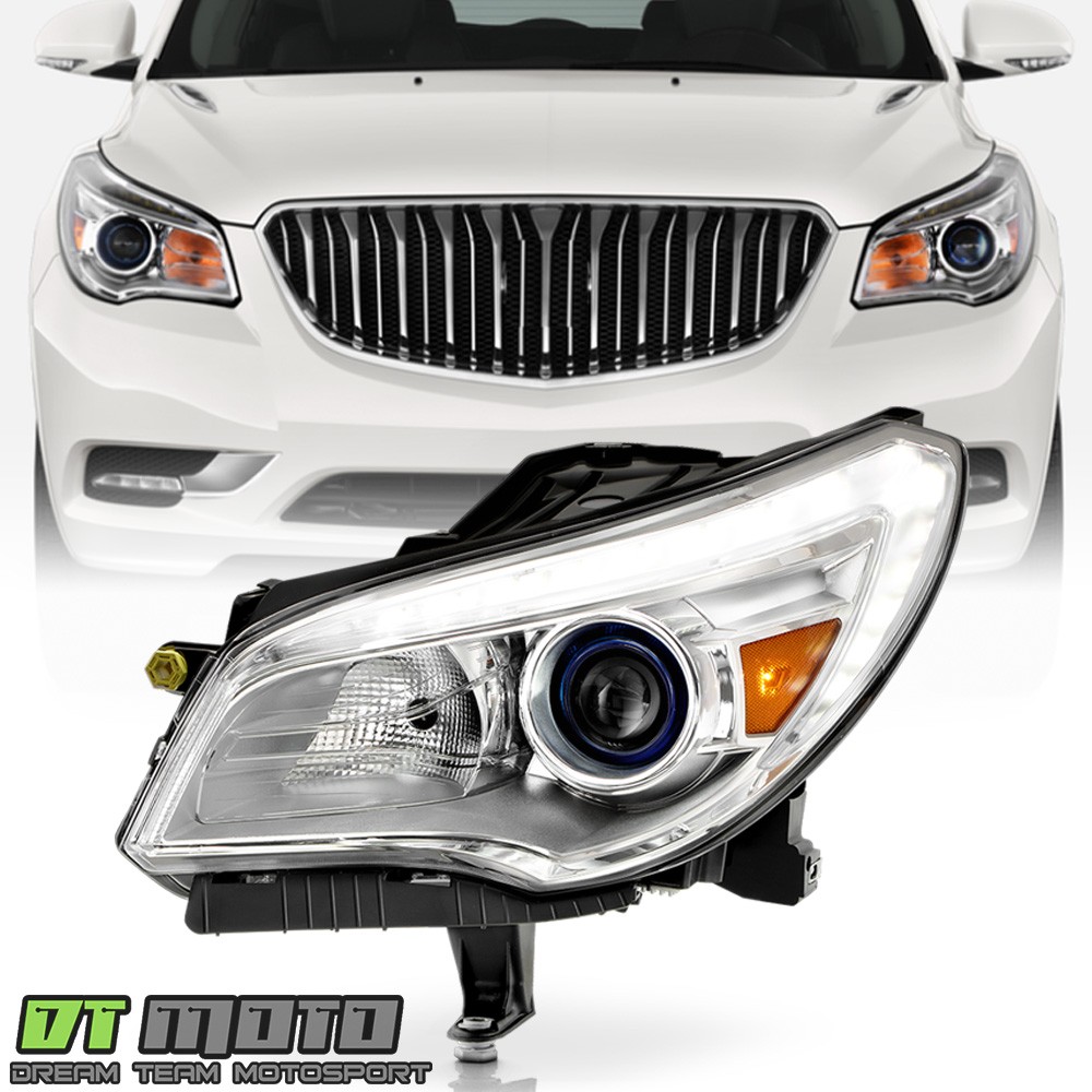 For 2013-2017 Buick Enclave HID/Xenon non-AFS w/LED DRL Headlight Driver Side For 2013-2017 Buick Enclave HID/Xenon non-AFS w/LED DRL Headlight Driver Side