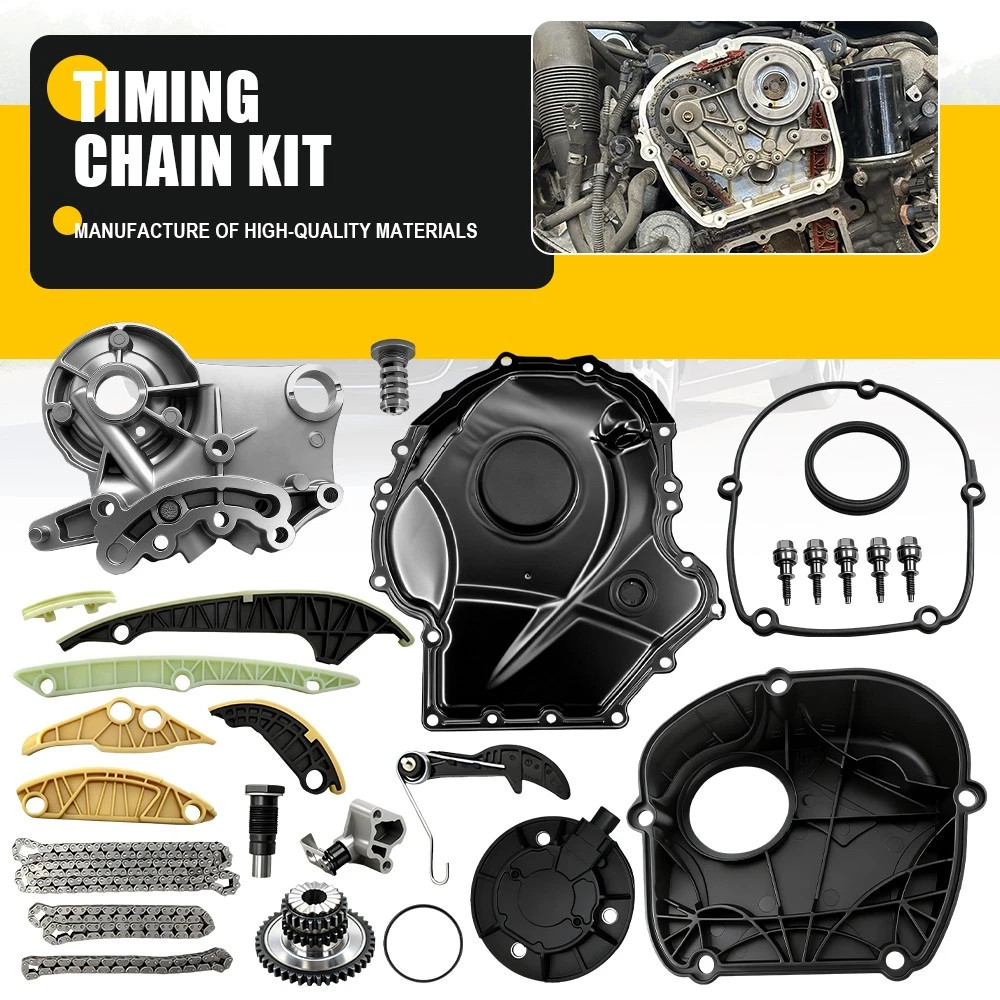 OEM Upgraded Timing Chain Kit For VW CC Jetta Tiguan Audi A4 A5 A6 Q5 1.8 2.0T