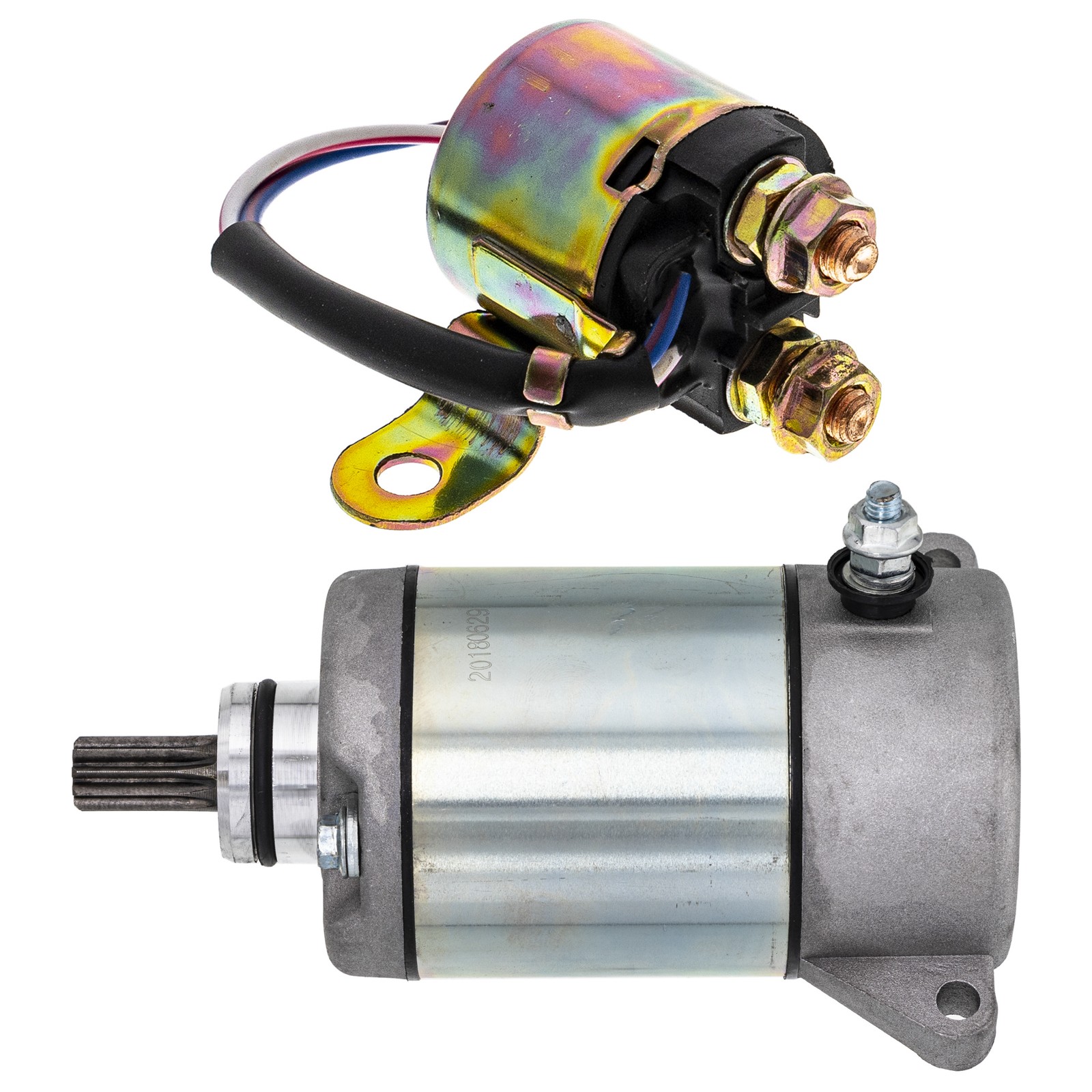 NICHE Starter Motor Solenoid Kit for Polaris Sportsman Hawkeye 300 3089879 ATV NICHE Starter Motor Solenoid Kit for Polaris Sportsman Hawkeye 300 3089879 ATV