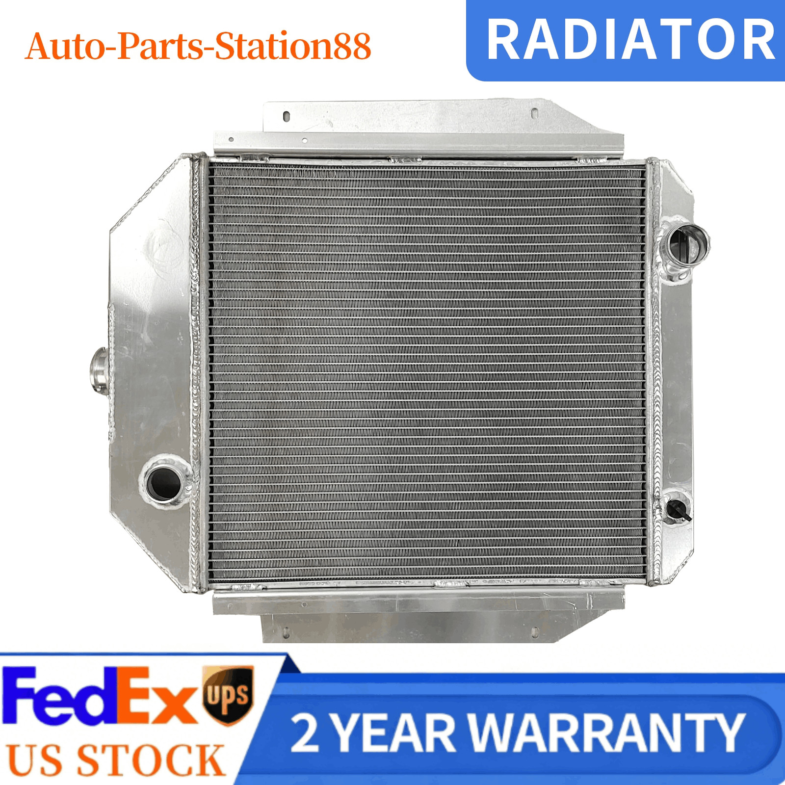 Aluminum Radiator For 1967-1979 Ford F100 F150 F250 F350 4.9L V8 CU397 433397 Aluminum Radiator For 1967-1979 Ford F100 F150 F250 F350 4.9L V8 CU397 433397