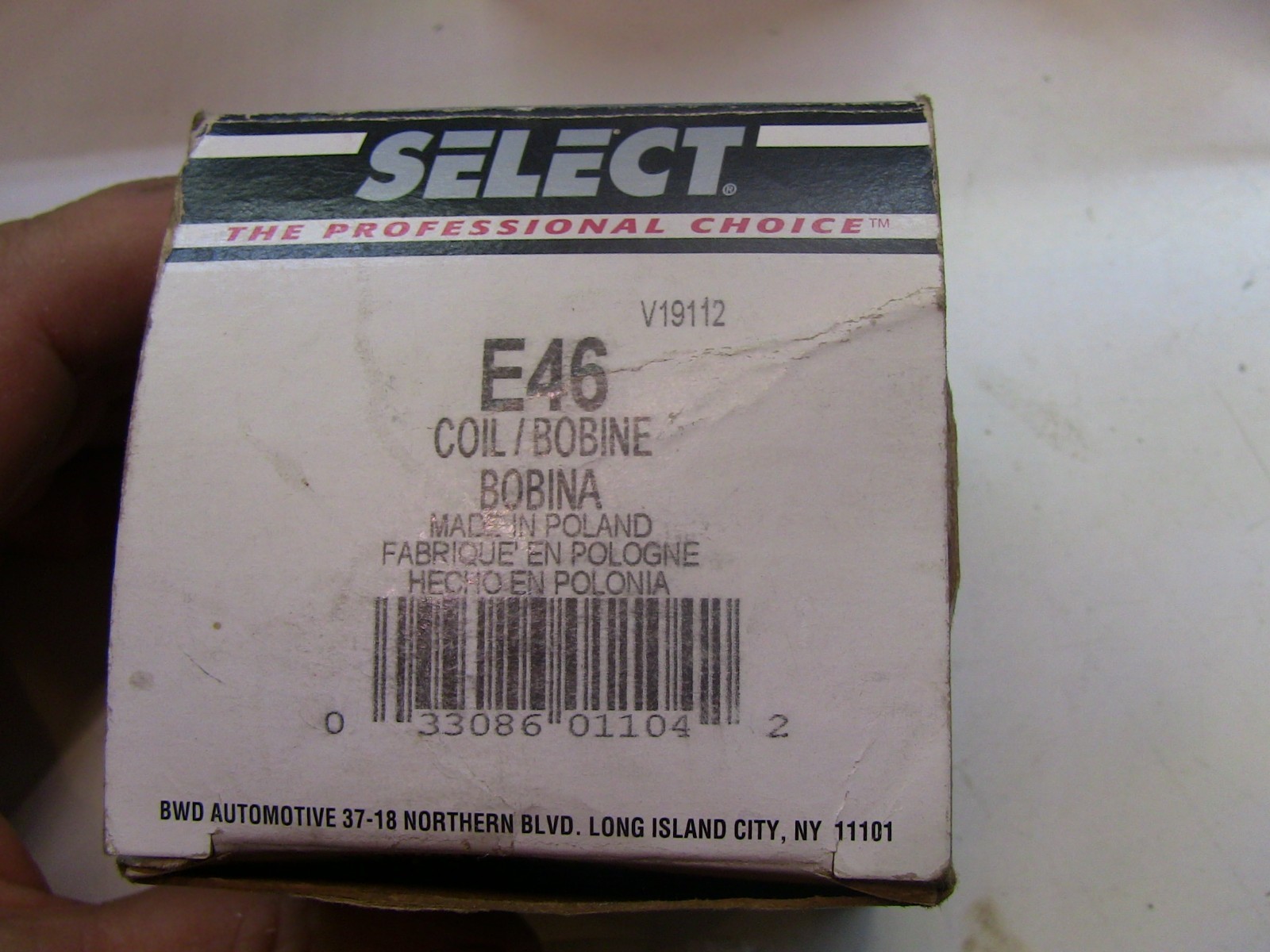 BWD select E46 Ignition Coil - GM cross reference numbers 19418995 DR37 C535 BWD select E46 Ignition Coil - GM cross reference numbers 19418995 DR37 C535
