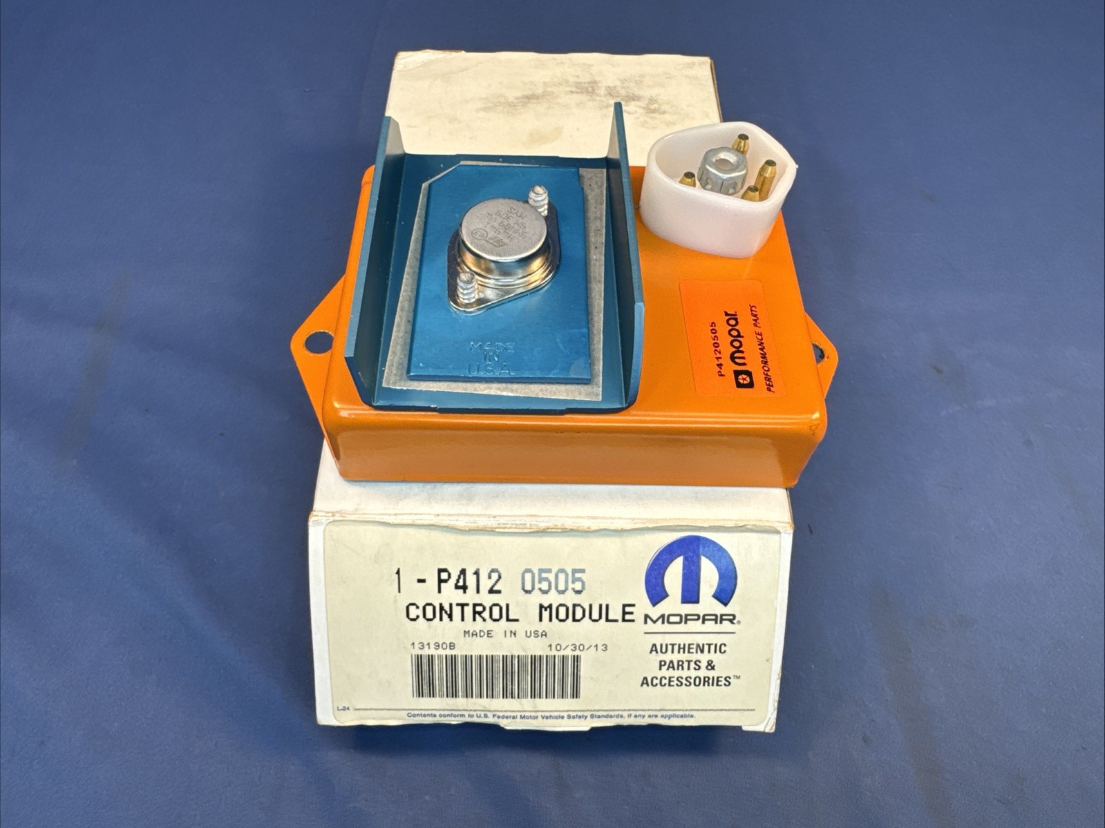 NOS Mopar High Performance Electronic Control Unit Orange Box USA Part P4120505 NOS Mopar High Performance Electronic Control Unit Orange Box USA Part P4120505