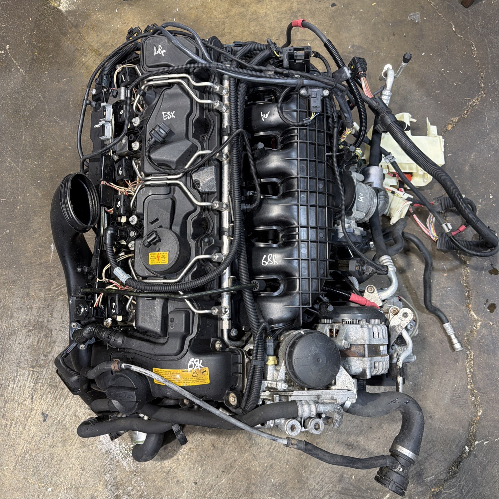 11-13 BMW N55 Engine Motor Engine Assembly 68K Miles 135i 335i N55 Genuine Oem