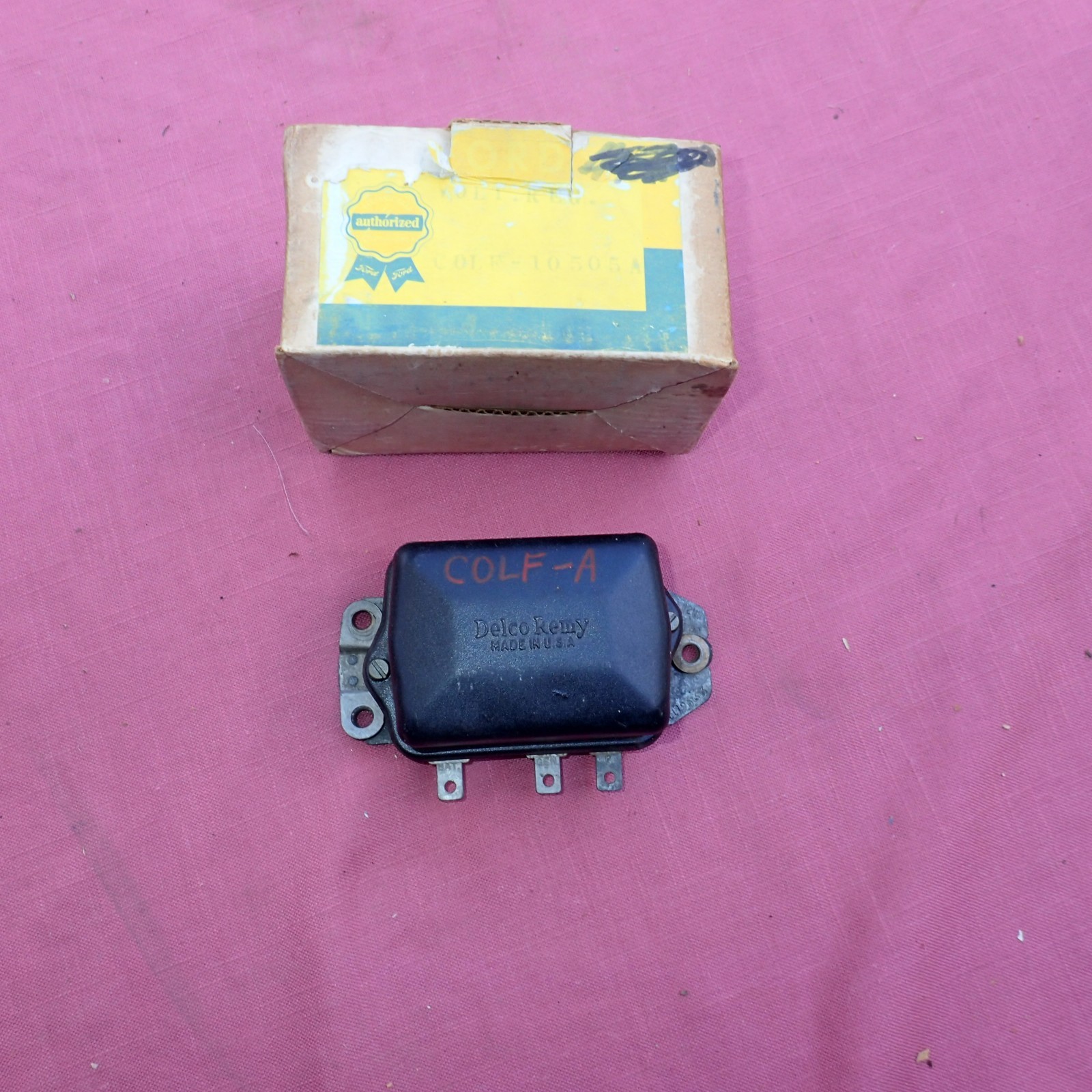 1960 Lincoln voltage regulator, NOS 1960 Lincoln voltage regulator, NOS