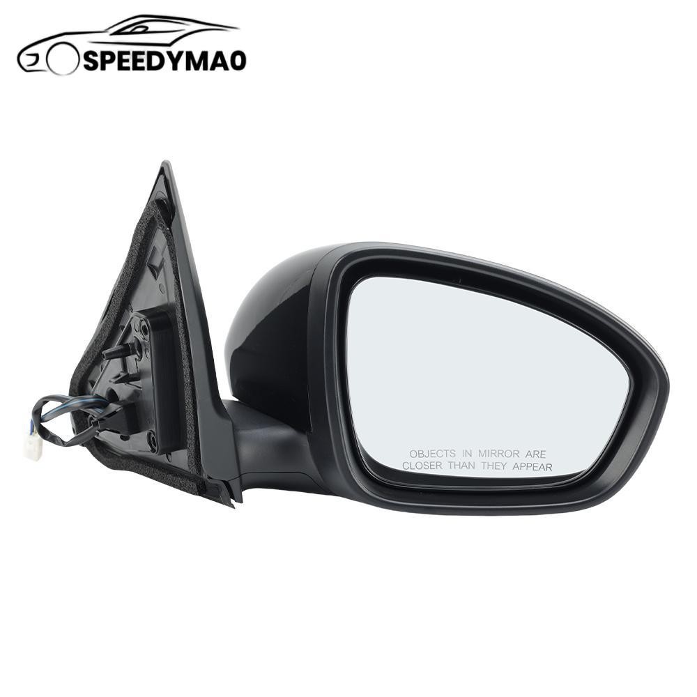 3Pin Mirror Passenger Side Black For Nissan Sentra 2020-2024 2025 Manual Fold