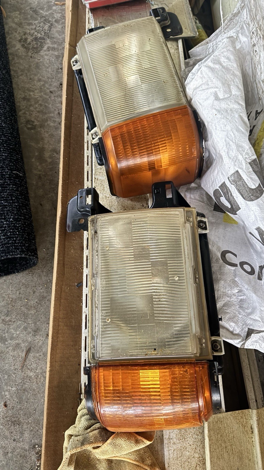 Head Light Lenses and side markers For 1980’s Ford 150 and Bronco Head Light Lenses and side markers For 1980’s Ford 150 and Bronco