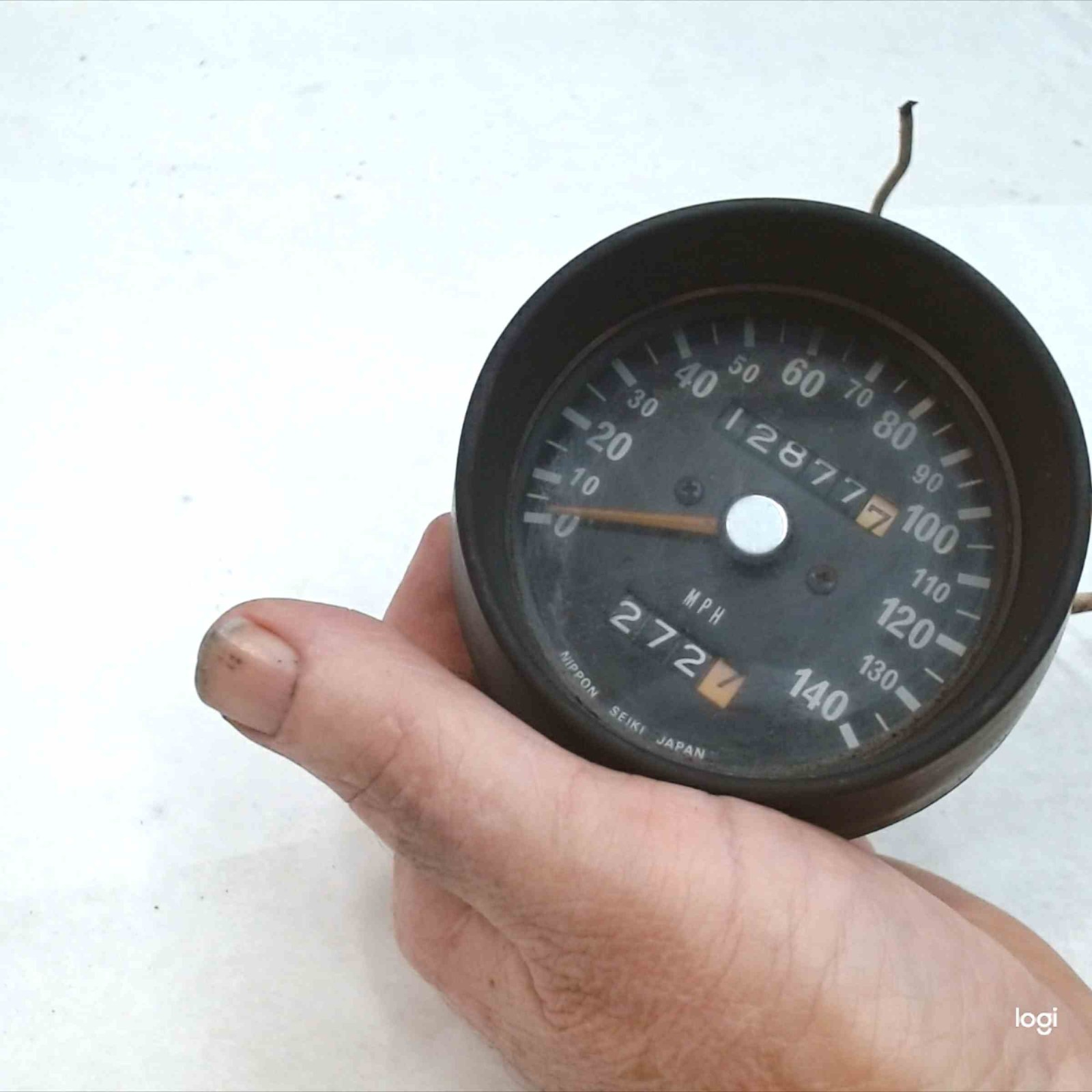 Kawasaki H1 500 H2 750 OEM Nippon Seiki 140 MPH Speedometer Tested