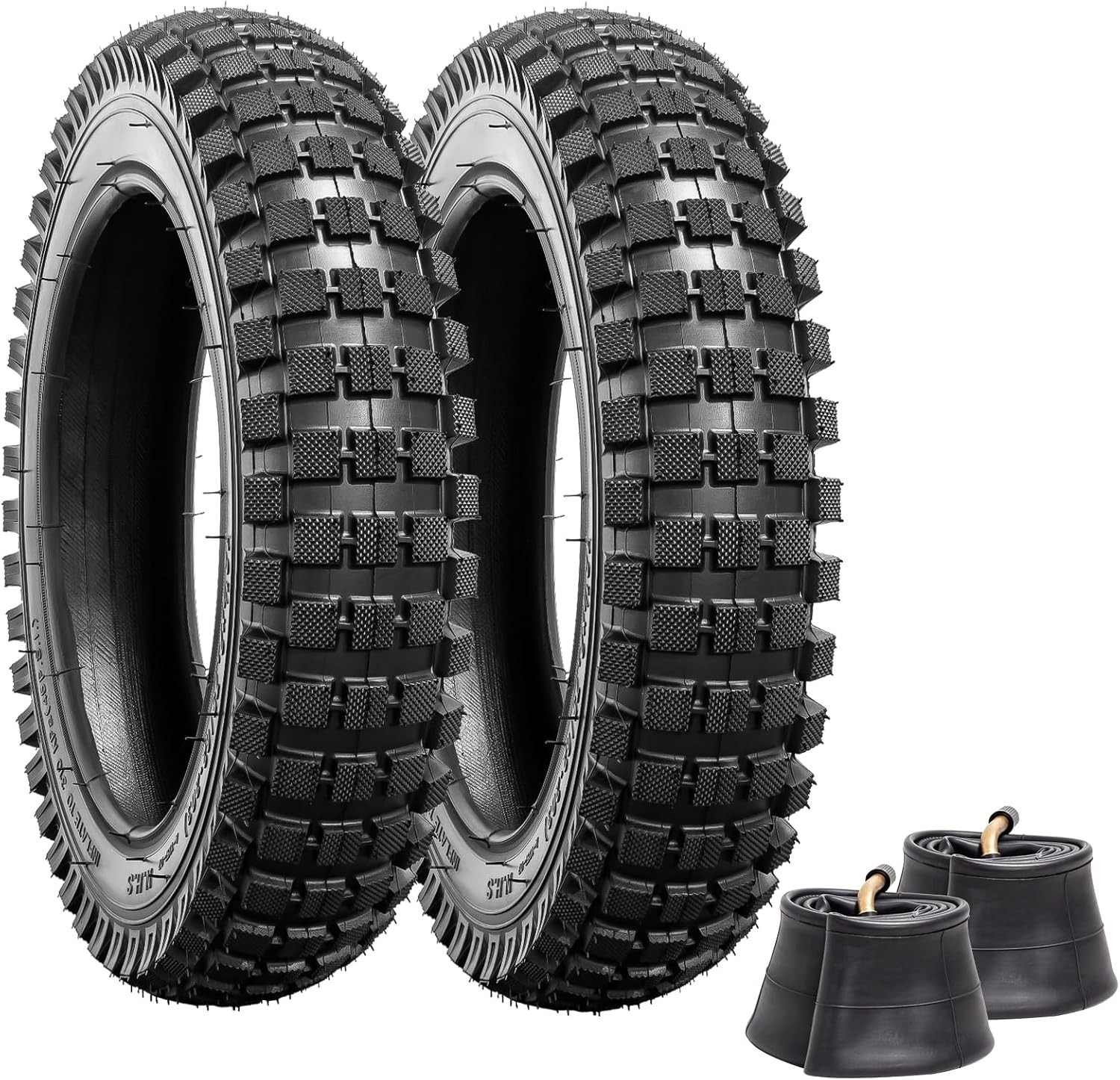 12.5x2.75 Replacement Knobby Tire and Inner Tube, 2Sets for Razor MX350 MX400... 12.5x2.75 Replacement Knobby Tire and Inner Tube, 2Sets for Razor MX350 MX400...