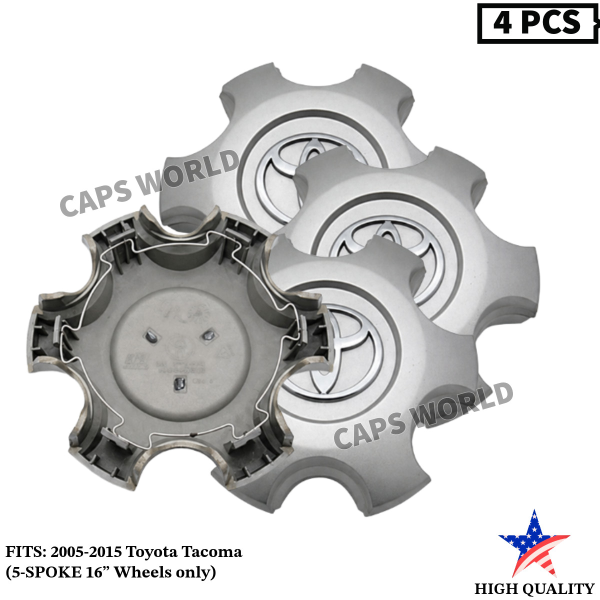 4pcs Toyota Tacoma Wheel Center Caps 2005-2015 42603-AD060