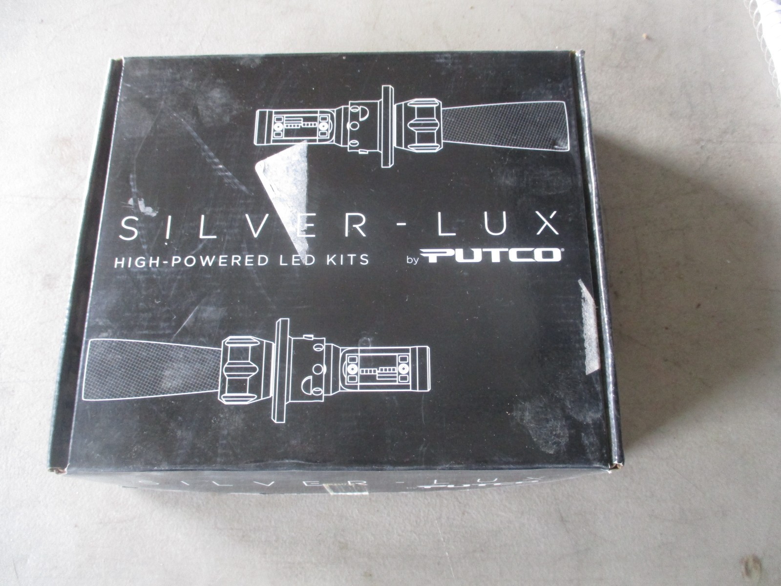 New Putco Silver Lux High Power LED Light Kit ATV UTV Snowmobile Multiple Usage