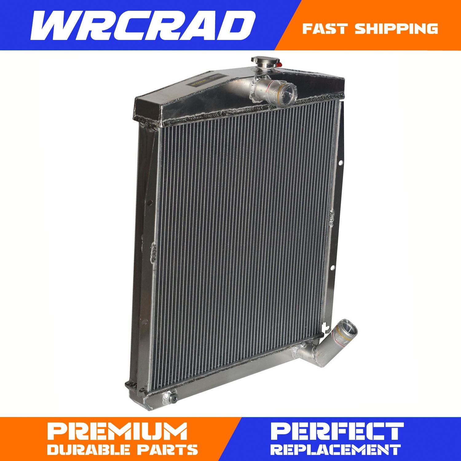 Radiator Fit 1949-1954 Pontiac Star Chief Catalina Streamliner Chieftain 3.9L