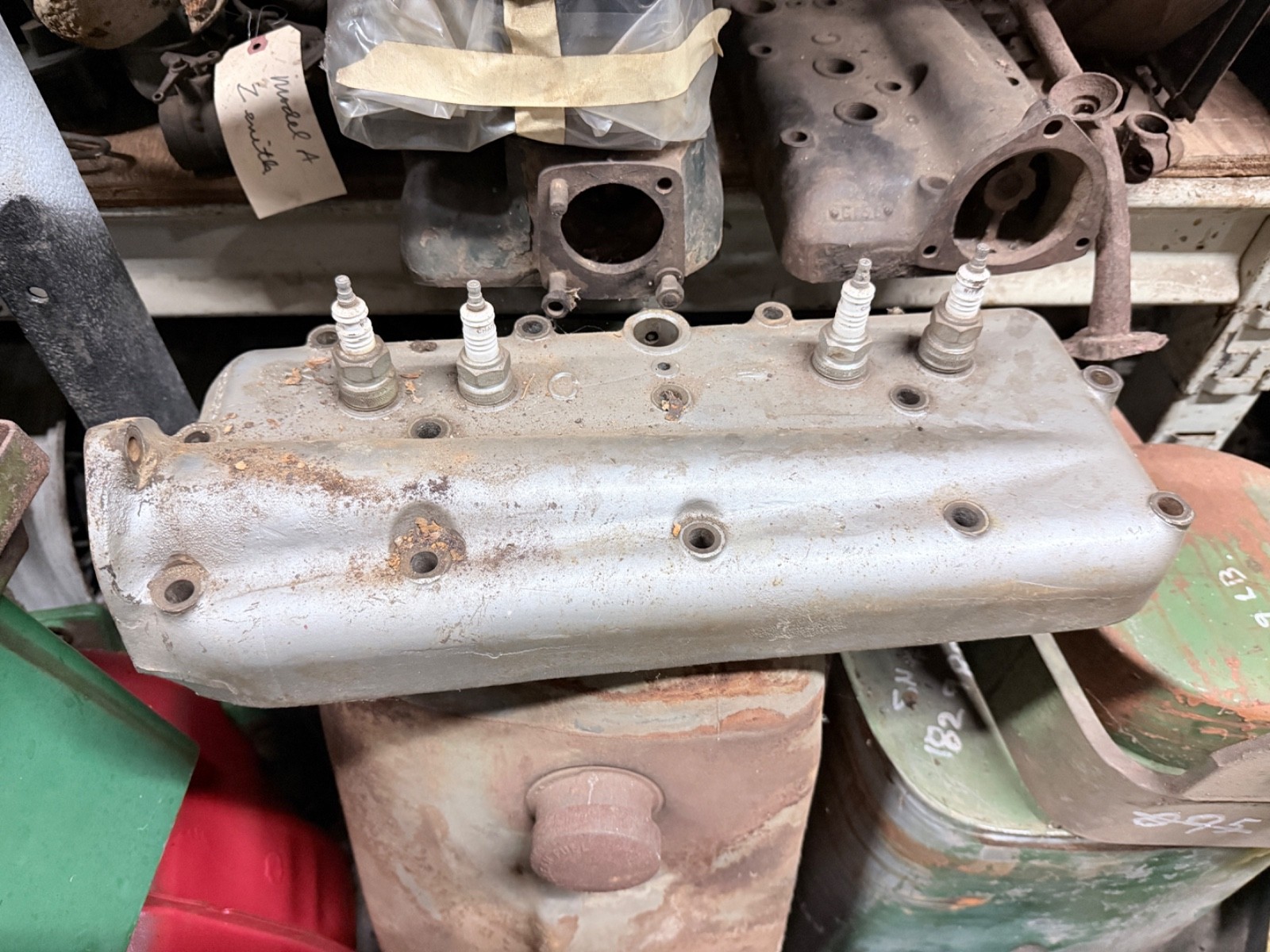 Ford Model B Ford ENGINE CYLINDER LOW HEAD Original high compression 32 to 34 Ford Model B Ford ENGINE CYLINDER LOW HEAD Original high compression 32 to 34