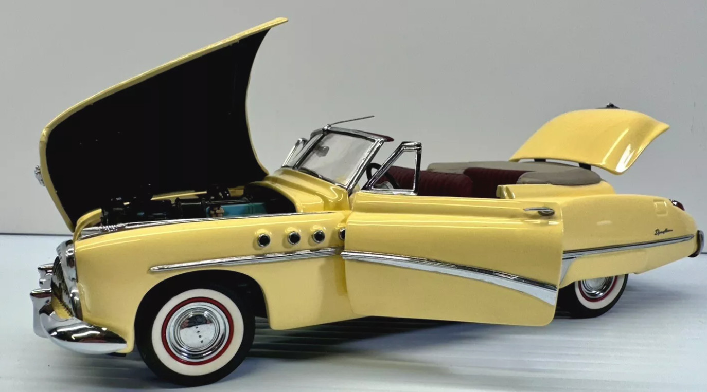 Harley Earl 1950 Concept Car w/ Orig.Engine&Wheel Rims1:24SCALE 1966 METAL MODEL