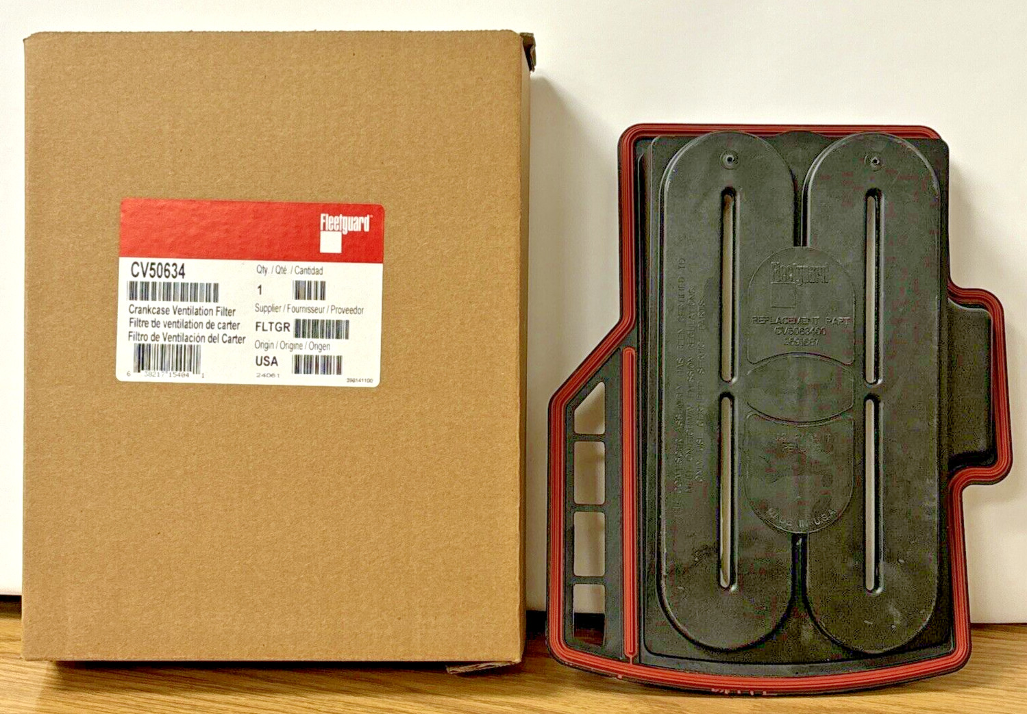 ~ NEW GENUINE FLEETGUARD CUMMINS CRANKCASE VENTILATION FILTER for CUMMINS ISX