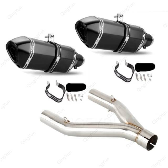 For Aprilia Dorsoduro 750 08-16 Full Exhaust System Muffler Exhaust Tail Pipe