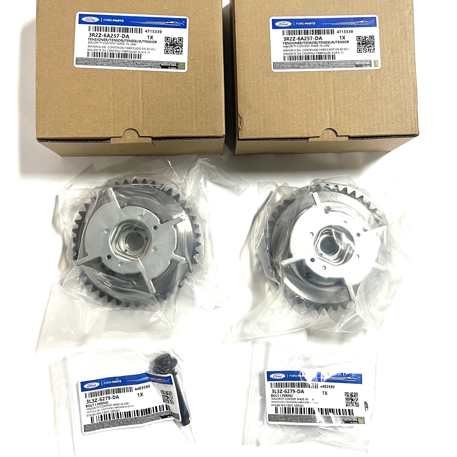 2PCS OEM Engine Timing Camshaft Sprocket For Ford 3R2Z-6A257-DA NEW 2PCS OEM Engine Timing Camshaft Sprocket For Ford 3R2Z-6A257-DA NEW