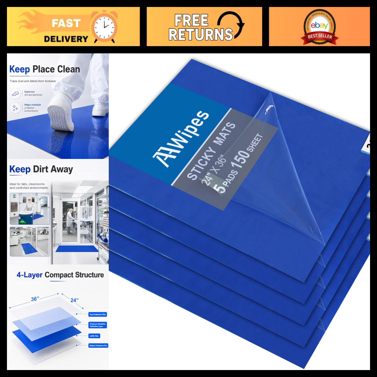 Sticky Mats 24\