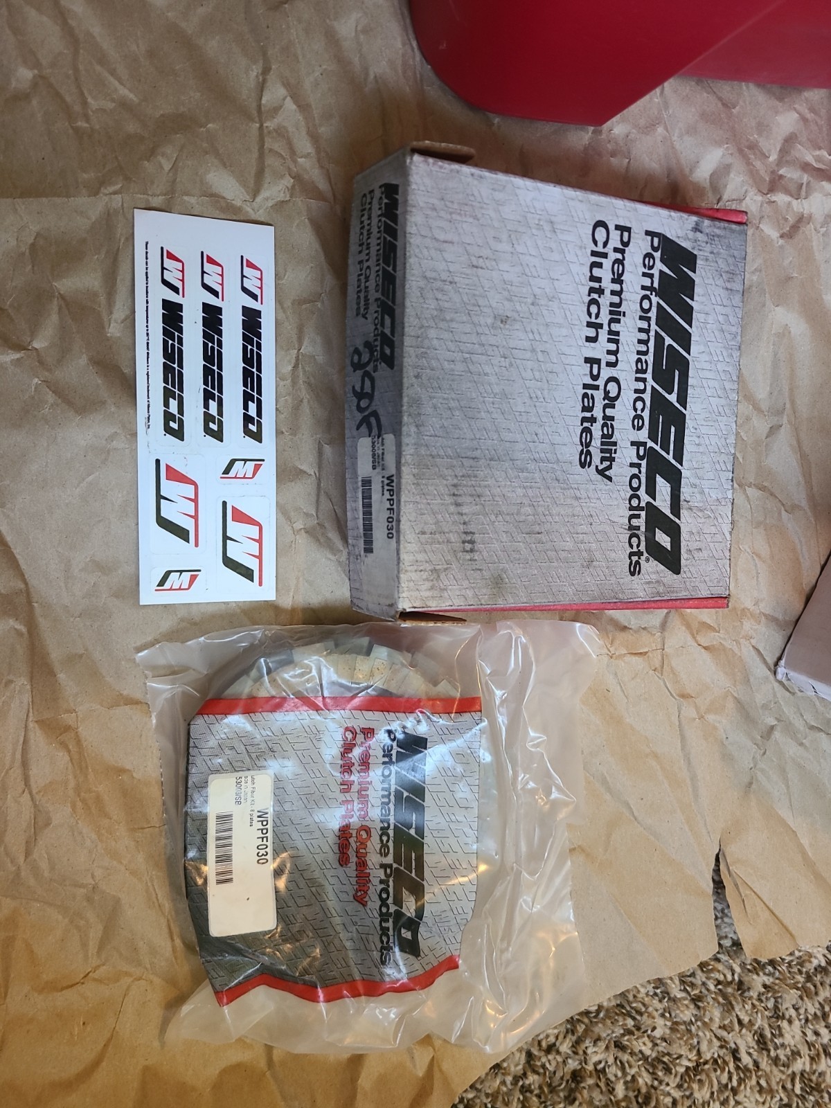 Wiseco Clutch Friction Fiber Plates Honda CRF450R 02-16/CRF450X 05-16 WPPF006 Wiseco Clutch Friction Fiber Plates Honda CRF450R 02-16/CRF450X 05-16 WPPF006
