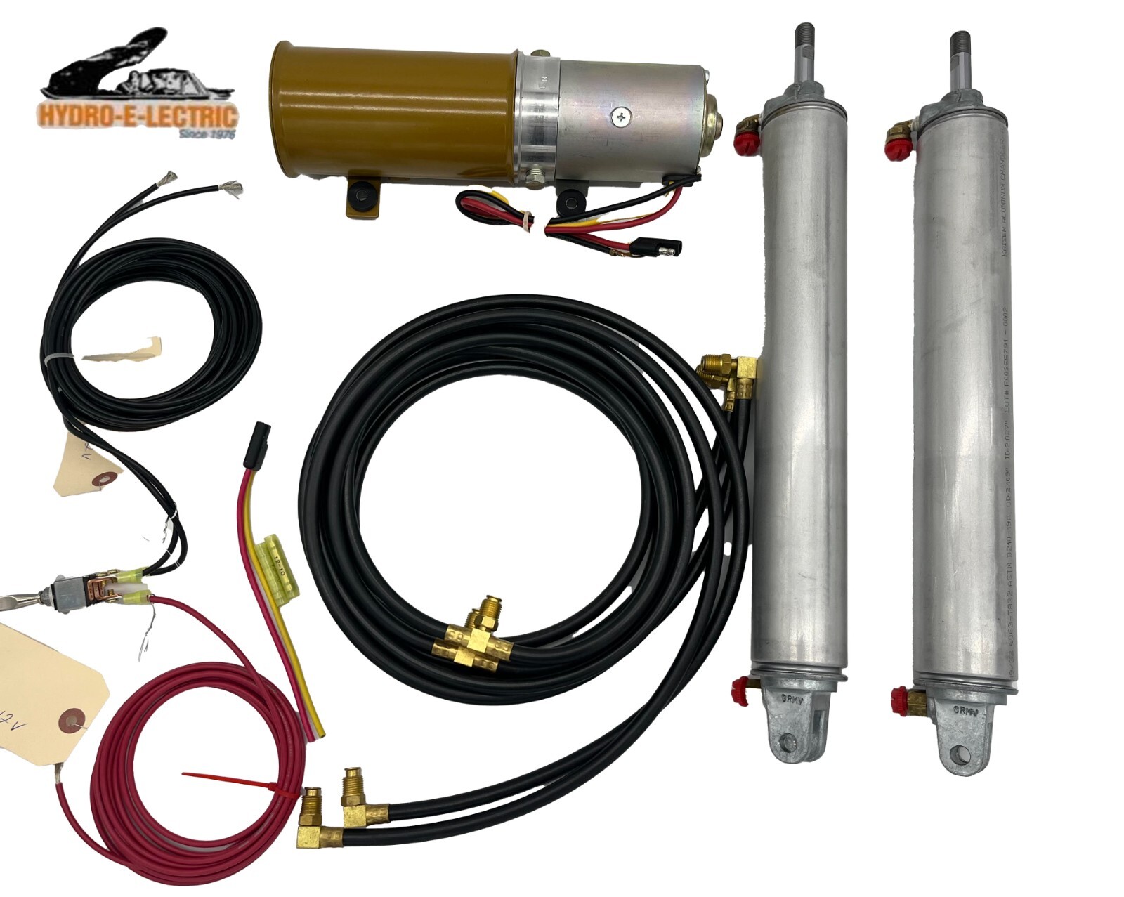 Convertible Top Hydraulic System Fits 1946-1948 Mercury Pump Cylinders Hoses Convertible Top Hydraulic System Fits 1946-1948 Mercury Pump Cylinders Hoses