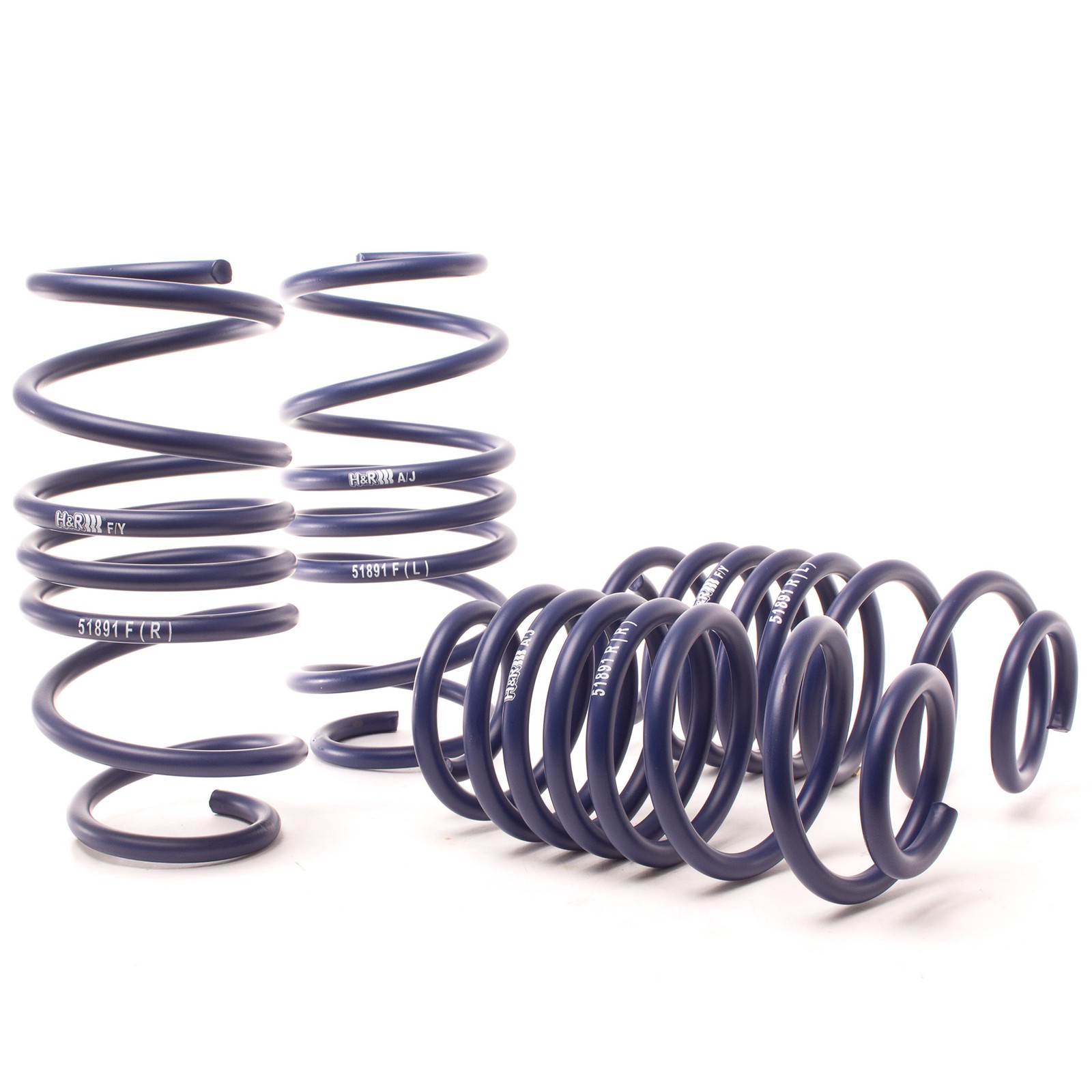 H&R 51891 Lowering Sport Front Rear Springs Kit for 2012-15 Honda Civic Si Coupe