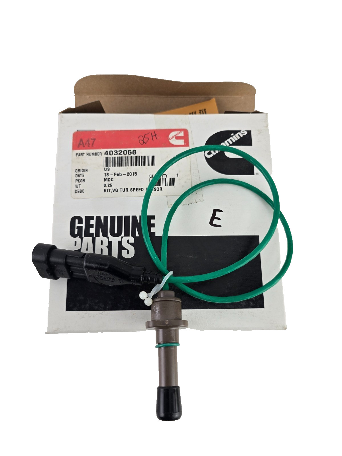 NOS Genuine Cummins Turbo Speed Sensor 4032068 ISX ISM ISL 8.0L