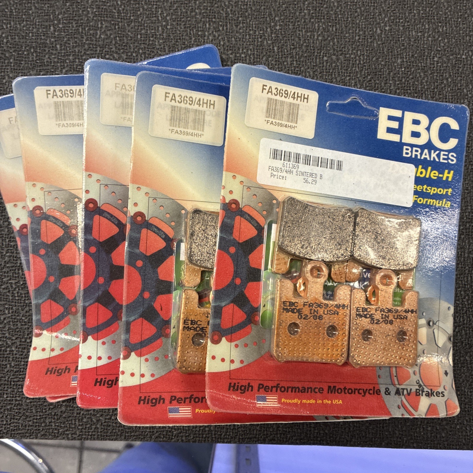 EBC Brakes Sintered Brake Pad FA369/4HH High Performance