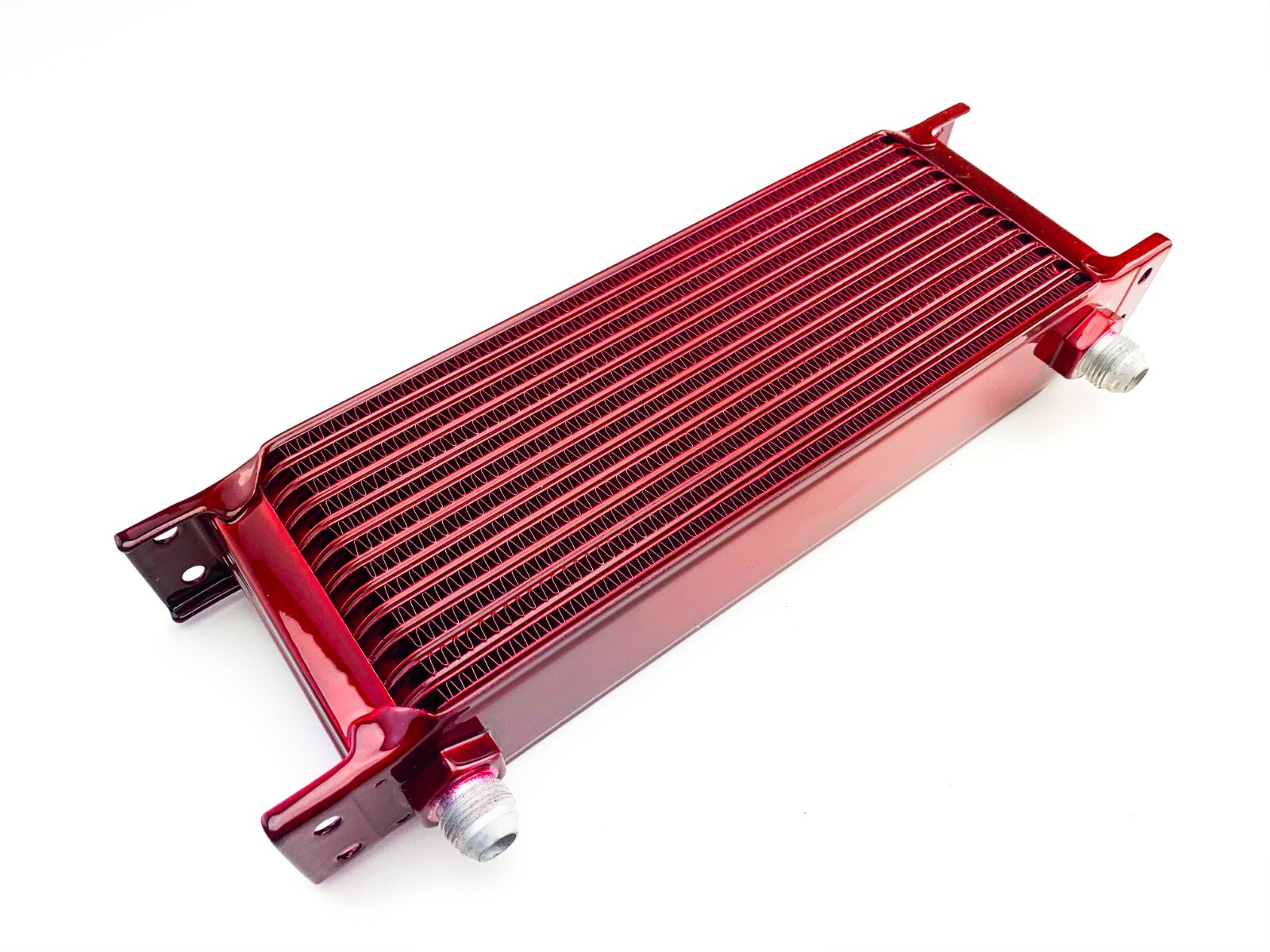 Speedline'z Motorsports High Perf. CANDY RED Powder Coated 13 Row Oil Cooler Speedline'z Motorsports High Perf. CANDY RED Powder Coated 13 Row Oil Cooler