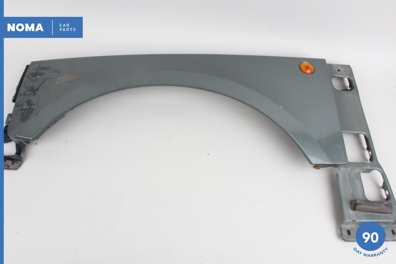 03-05 Land Rover Range Rover L322 Front Left Fender Wing Panel w/ Side Lamp OEM 03-05 Land Rover Range Rover L322 Front Left Fender Wing Panel w/ Side Lamp OEM