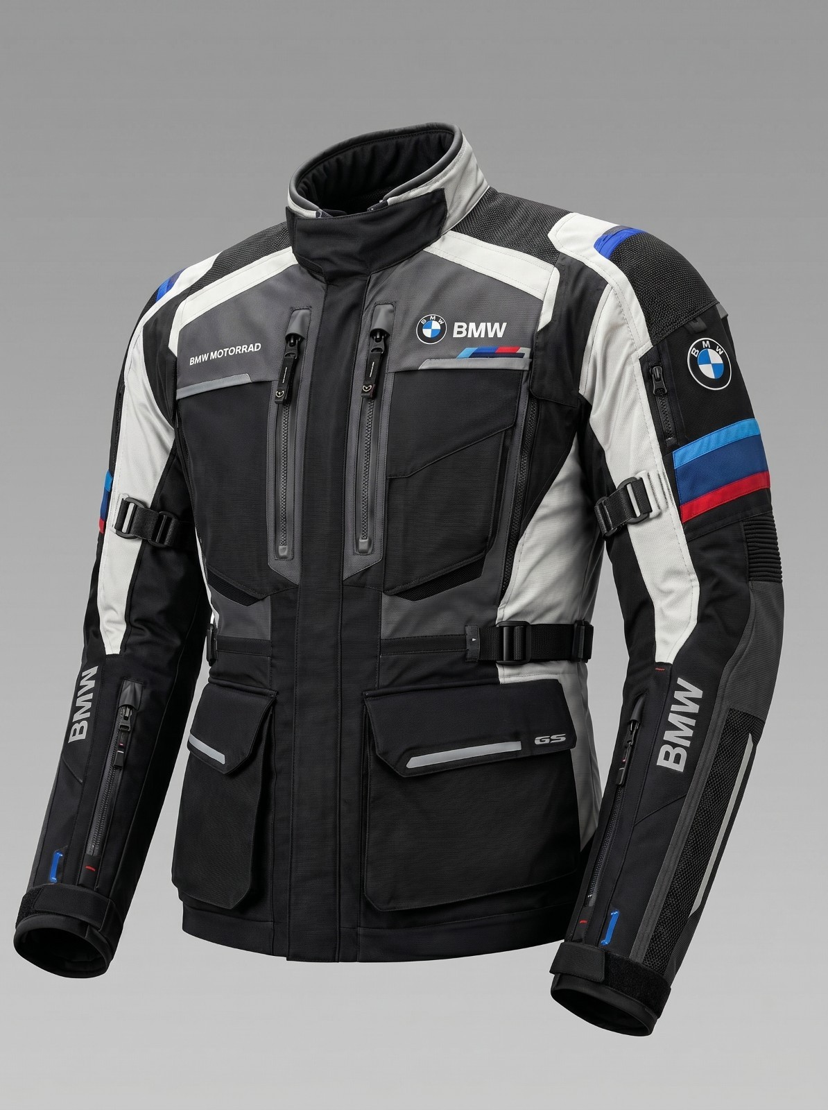 BMW GS Rallye Touring and Adventure Motorcycle Riding Jacket for men, CE Armor