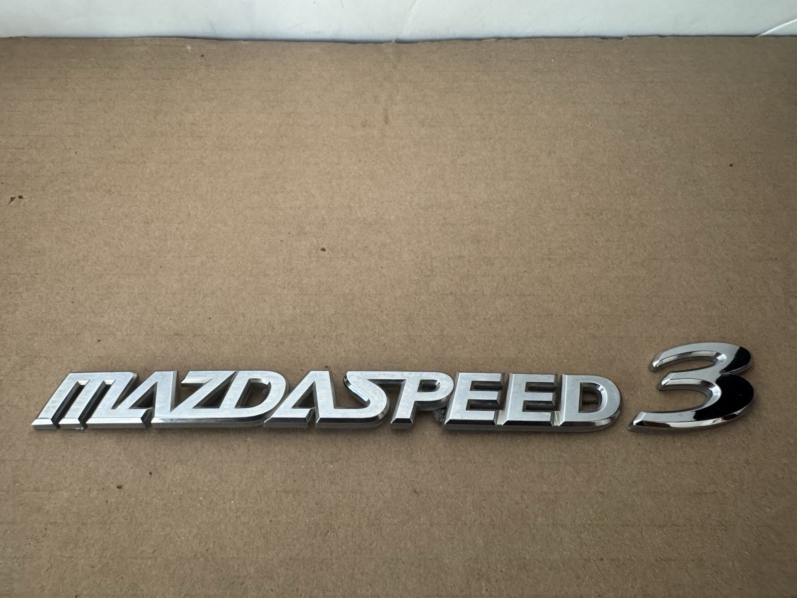 FREE SHIPPING OEM Mazda MAZDASPEED 3 2006-2013 Rear Emblem Badge