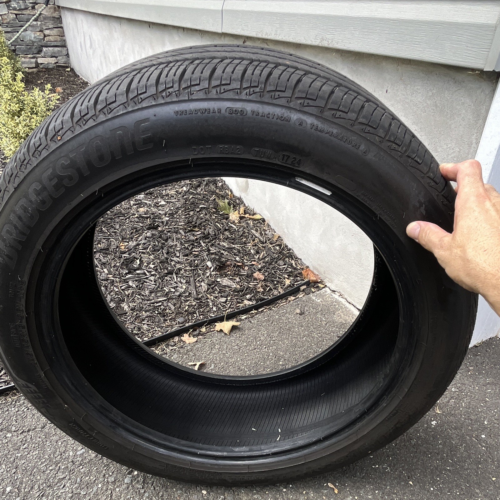 3 Used Tired Bridgestone Turanza Quiet Track 245/45 R19 3 Used Tired Bridgestone Turanza Quiet Track 245/45 R19