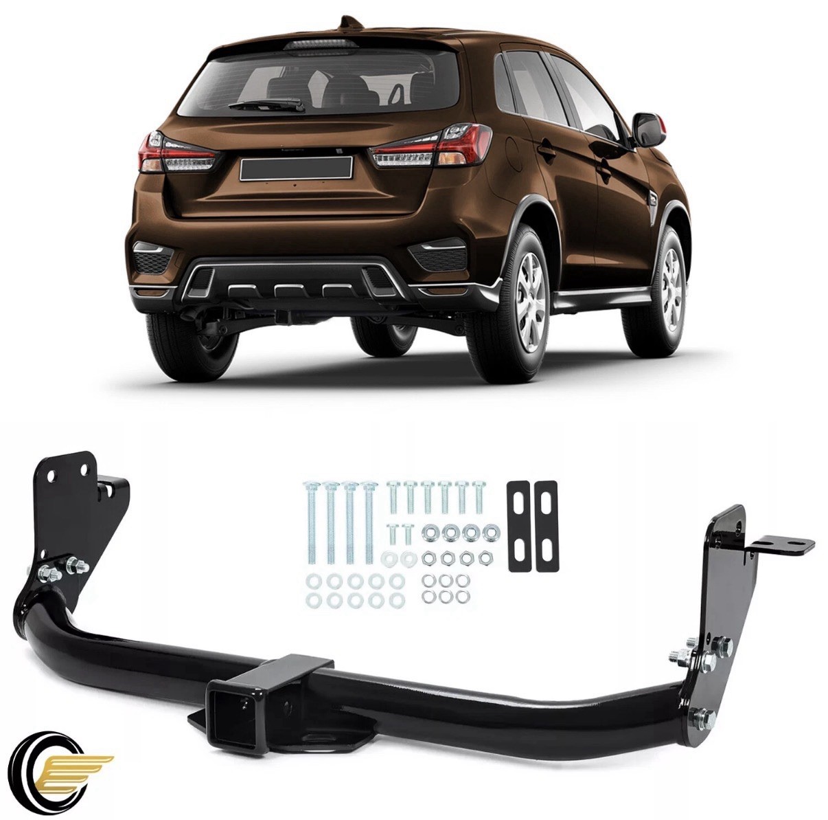 For Mitsubishi Outlander Sport, RVR 2011-2026 Trailer Hitch 2\ For Mitsubishi Outlander Sport, RVR 2011-2026 Trailer Hitch 2\
