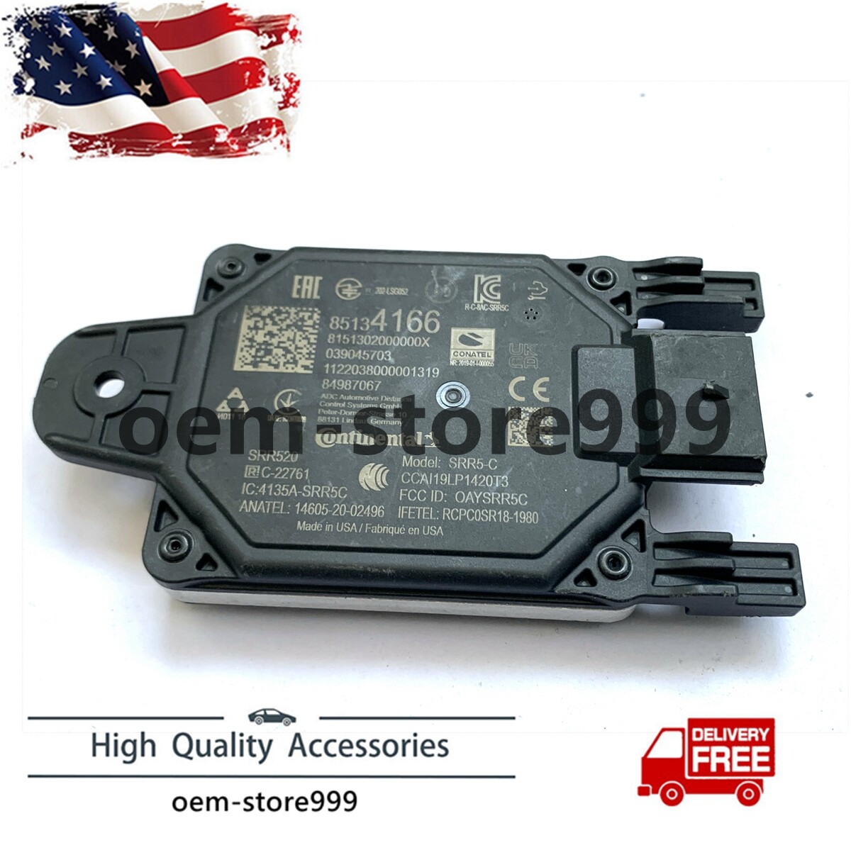 OEM Blind Spot Module Radar Sensor 85134166 For Chevy GMC,Silverado, Sierra 1500