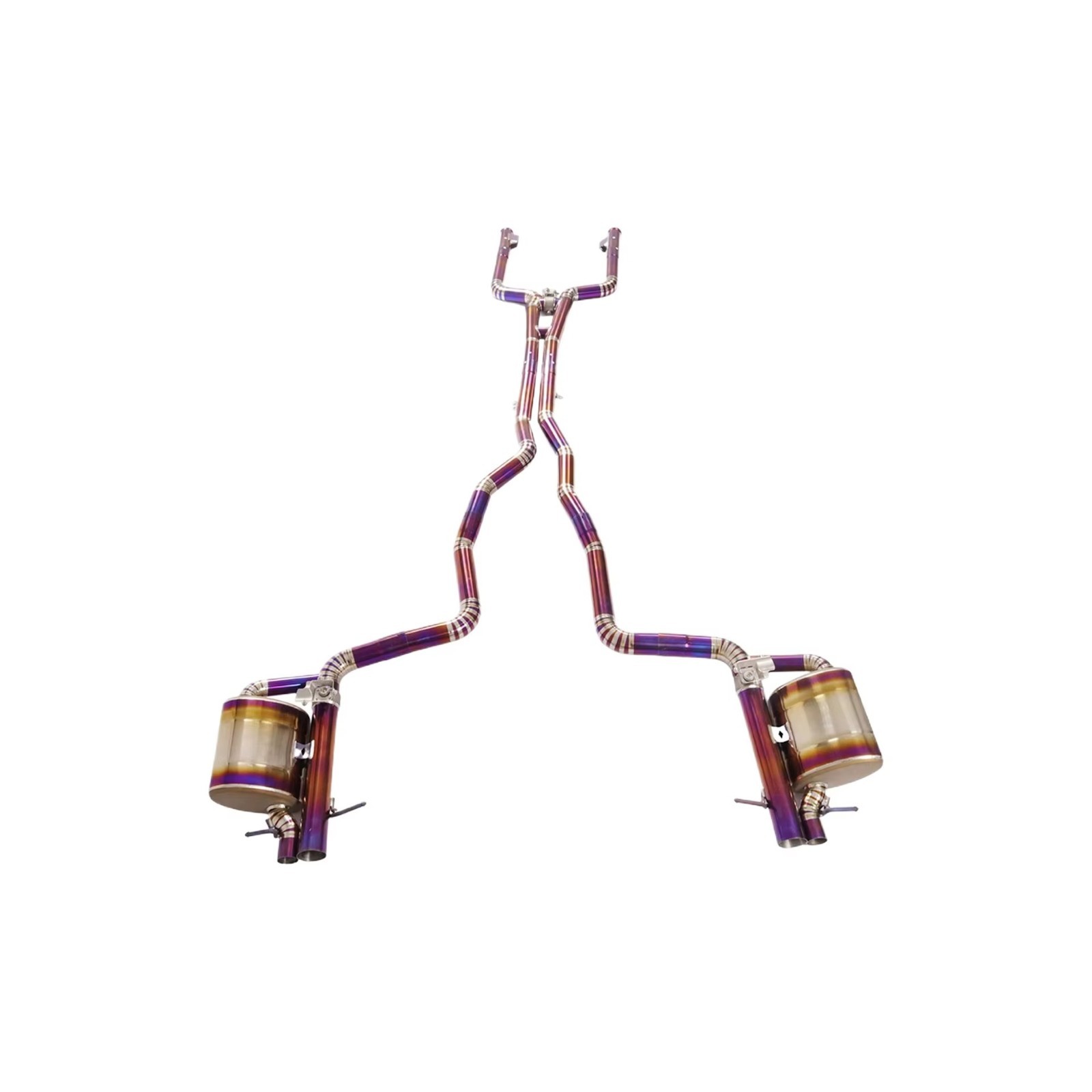 Benni Titanium Valved Cat-Back Exhaust Mercedes-AMG C63 C63S W205 C205 2015-2021