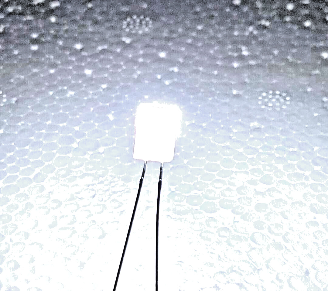100 PC Bright White 12V Ice Cube LED 5mm works in Instrument Cluster Accessories