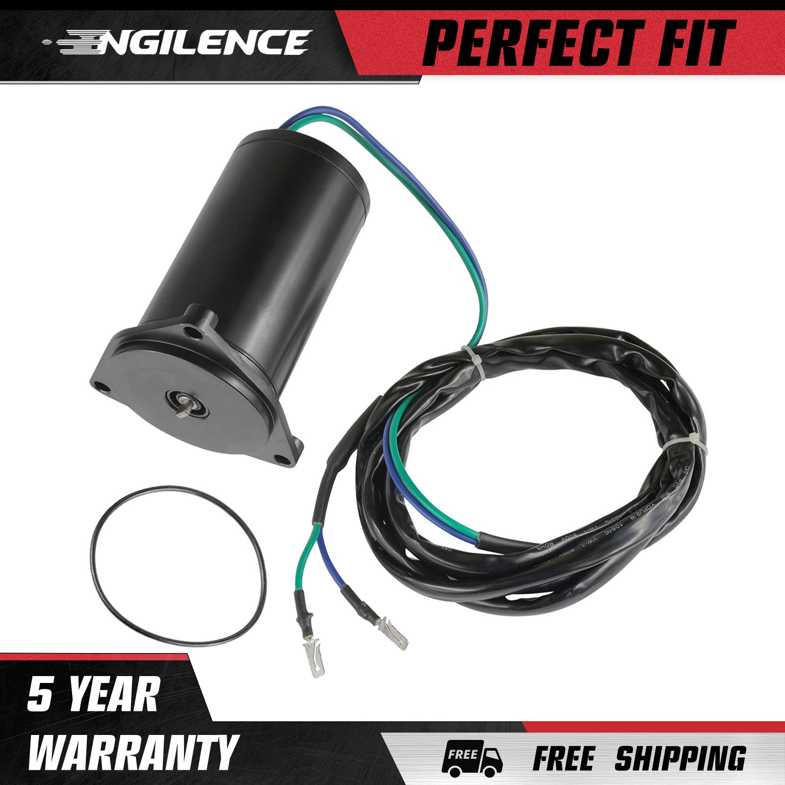 New Tilt Trim Motor for OMC Sea-Drive Evinrude 40-250HP 1981-1992 12V 3-Bolt