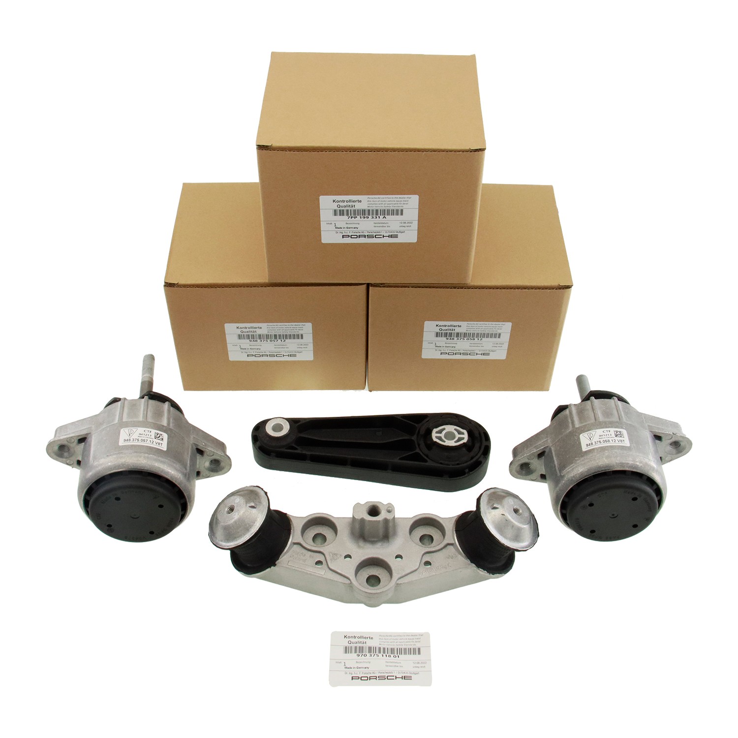 OEM 4X Engine Mounts For Porsche Panamera 970 3.0 3.6 4.8 2010-2016 New OEM 4X Engine Mounts For Porsche Panamera 970 3.0 3.6 4.8 2010-2016 New