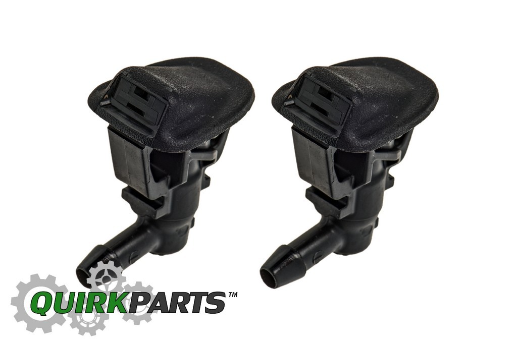 13-18 Jeep Wrangler JK Windshield Washer Nozzle Replacement Set Of 2 OEM MOPAR 13-18 Jeep Wrangler JK Windshield Washer Nozzle Replacement Set Of 2 OEM MOPAR
