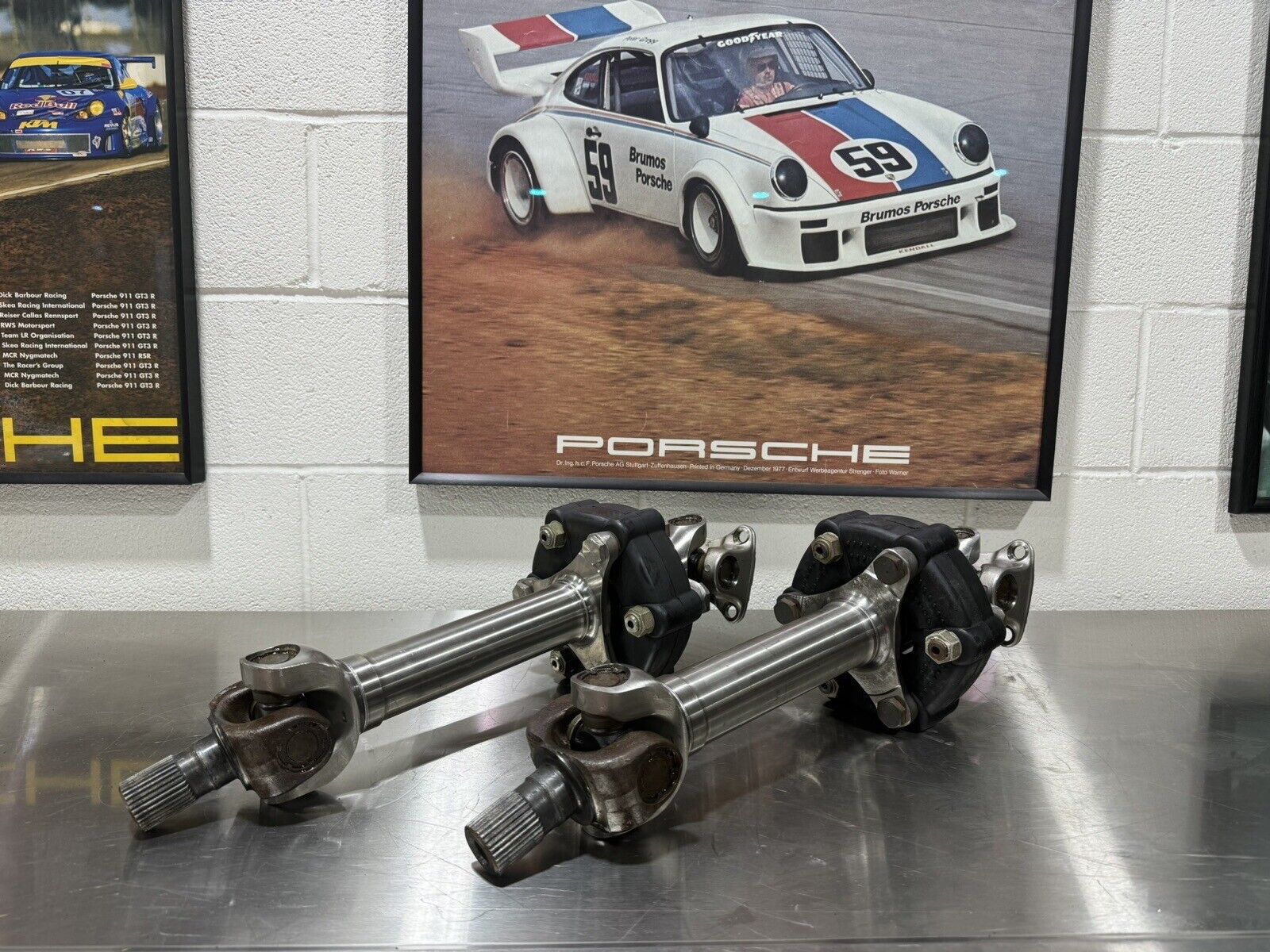 Porsche 935 Titanium axles
