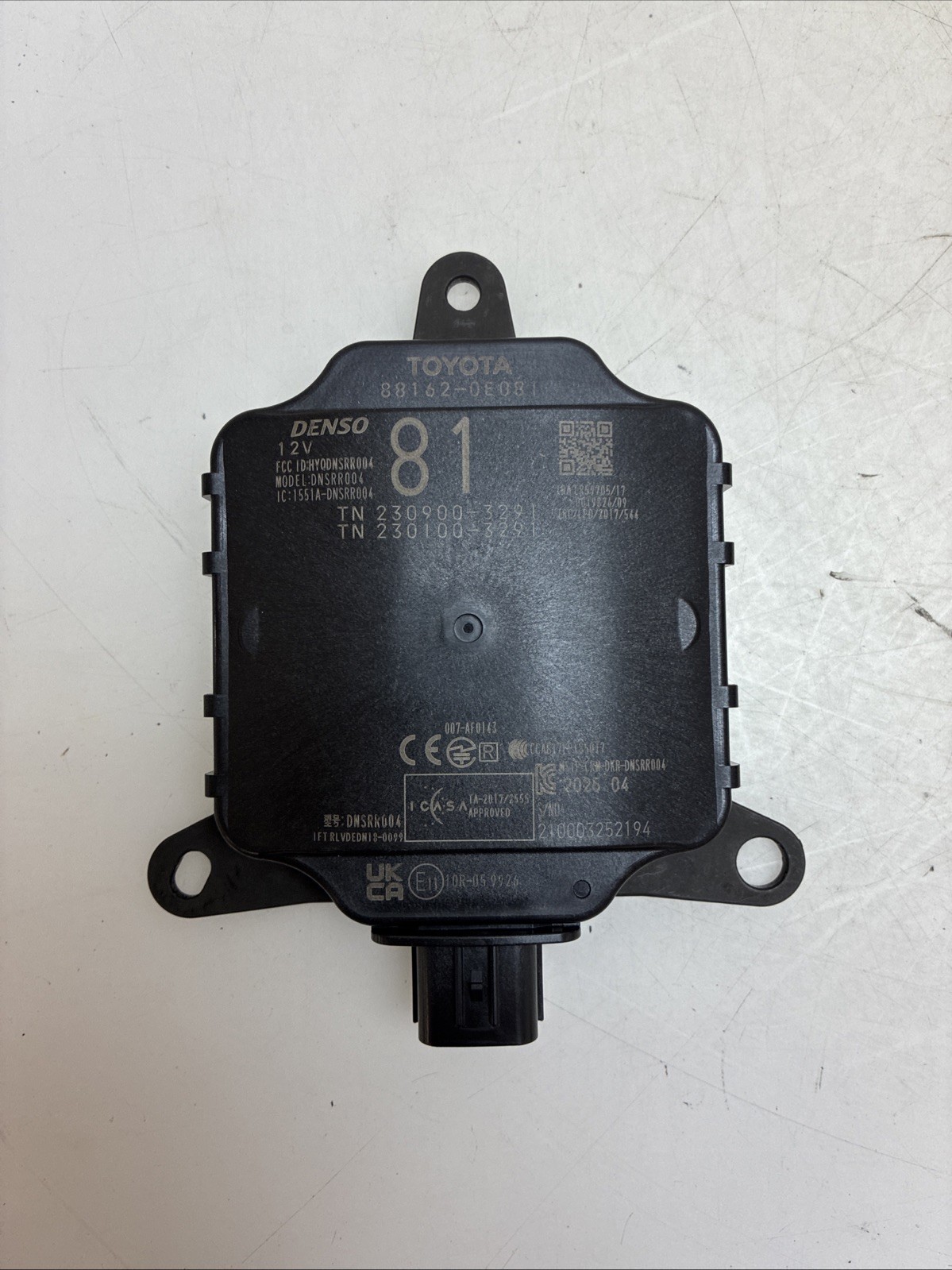 2020-2022 Toyota Highlander Left Blind Spot Monitor Sensor OEM NEW 2020-2022 Toyota Highlander Left Blind Spot Monitor Sensor OEM NEW