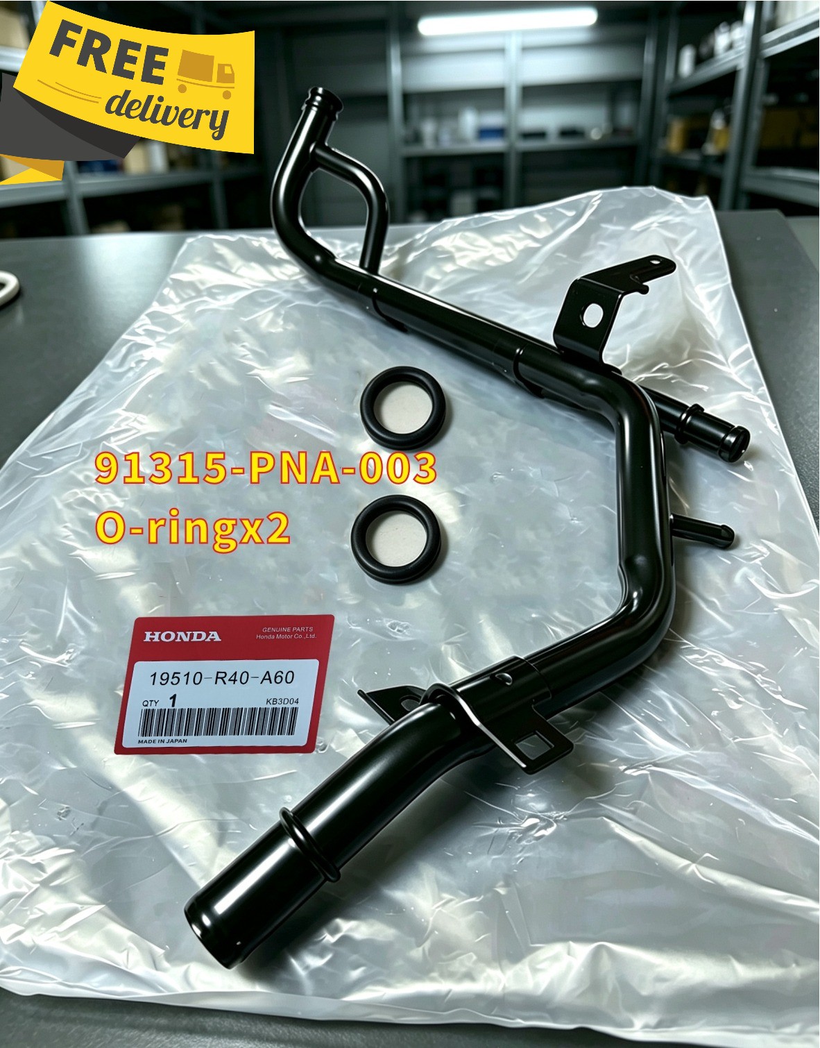 NEW Heater Pipe 19510-R40-A60 For 2011-14 Honda CR-V Accord Crosstour Acura TSX