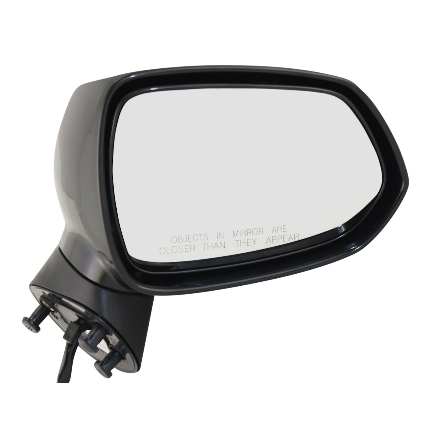 Power Mirror For 2007-2008 Honda Fit Passenger Side Paintable Manual Folding