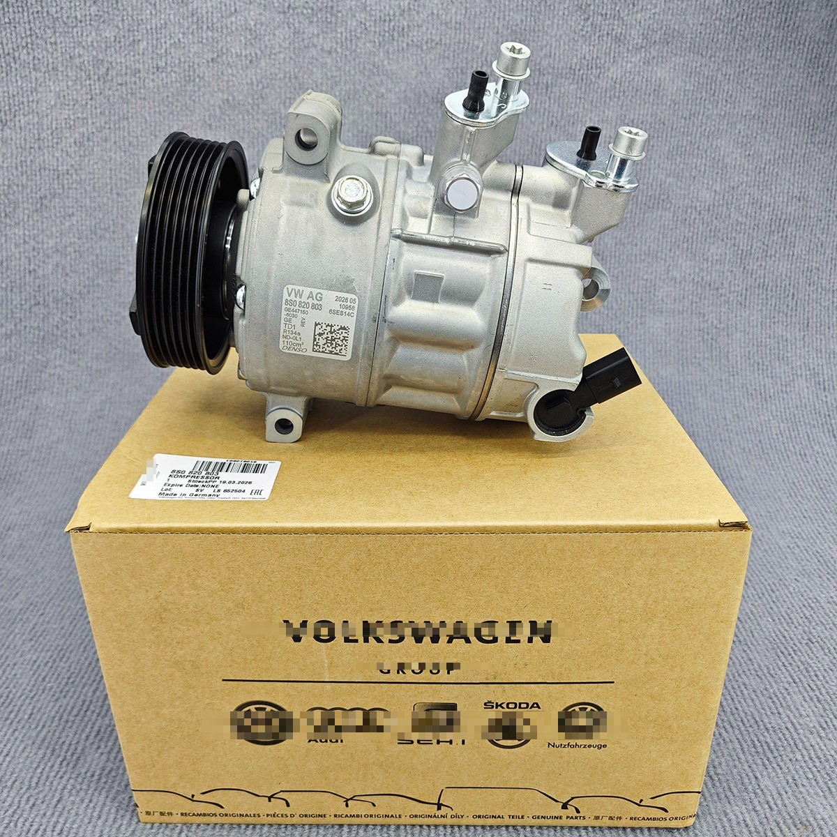 NEW A/C COMPRESSOR for 2.5 AUDI A3 RS S3 RS3 TTRS RSQ3 8S0820803 NEW A/C COMPRESSOR for 2.5 AUDI A3 RS S3 RS3 TTRS RSQ3 8S0820803