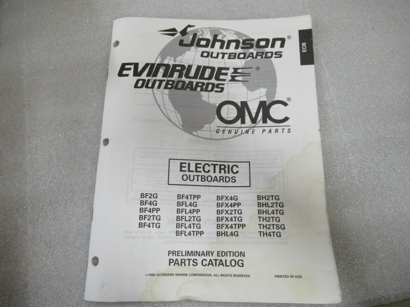 PM169 1997 OMC Electric Outboards Preliminary Edition Parts Catalog 438647