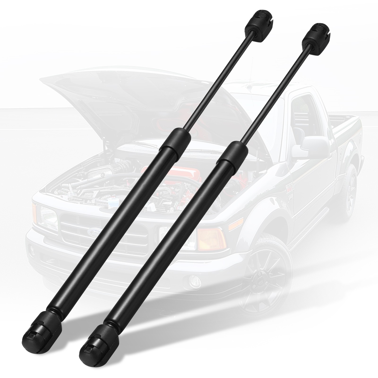 2Pcs Gas Springs Lift Support Struts Shock Extended 14\ 2Pcs Gas Springs Lift Support Struts Shock Extended 14\