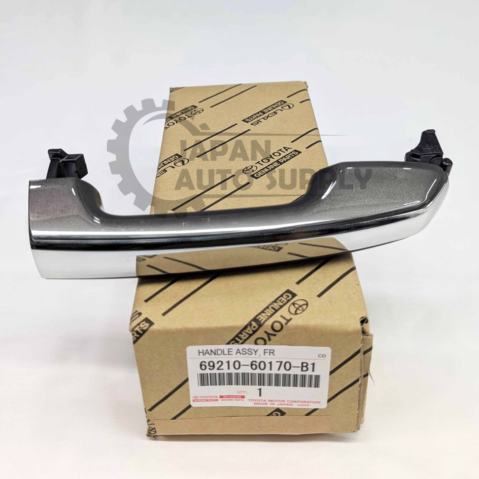 OEM GENUINE LEXUS 10-14 GX460 GRAY 1H3 OUTSIDE REAR DOOR HANDLE 69210-60170-B1