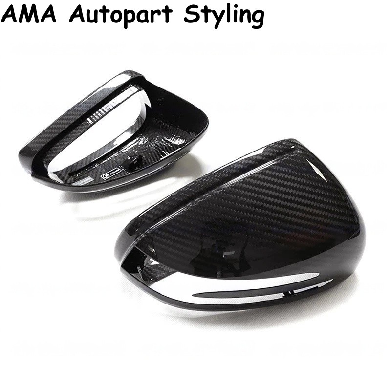 Full Dry Carbon Fiber Mirror Covers For Mercedes SL-Class SL63 AMG,SL65 AMG,R231
