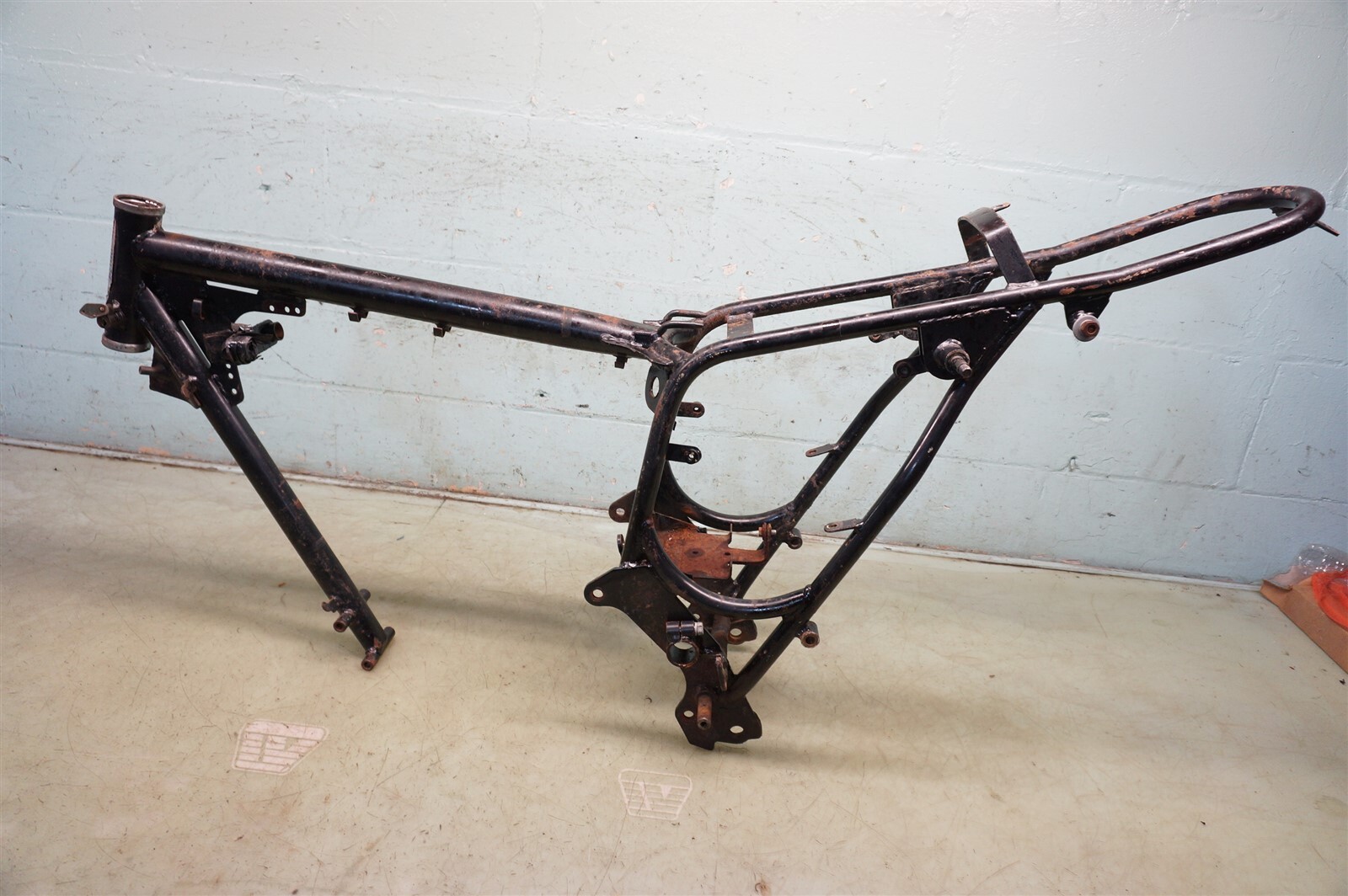 1973 DUCATI DM350 DM 350 SCRAMBLER SCR BEVEL SINGLE *2808 Frame 